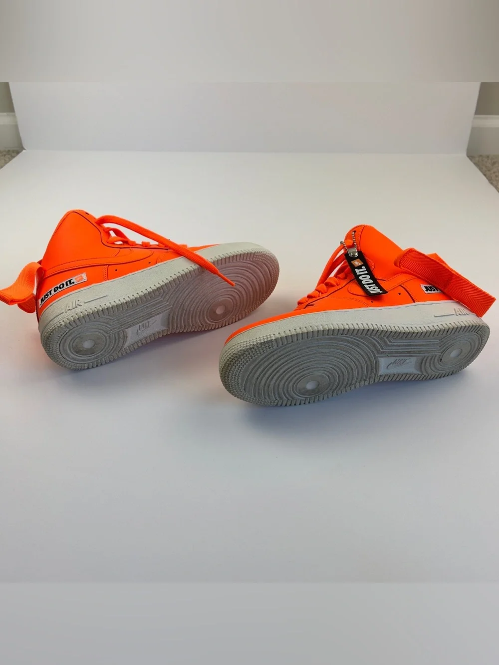 Nike‎ Air Force 1 High LV8 Just Do It Pack Orange 6.5Y